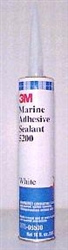 3M-5200 White Marine Adhesive Sealant, Caulk Tube