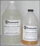 GALLON 150 THICK EPOXY RESIN & 1/3 GALLON 3:1 HARDENER