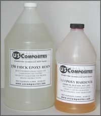 GALLON 150 THICK EPOXY RESIN & 1/3 GALLON 3:1 HARDENER