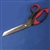 3" Red Handle Kevlar Scissors